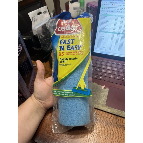 O Cedar Fast N Easy Angled Roller Mop Head Refill NEW - Picture 1 of 2